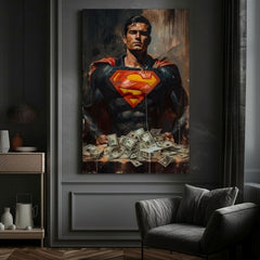 Εικόνα SUPERMAN: Money Man | Ακρυλικό λεπτομέρειες