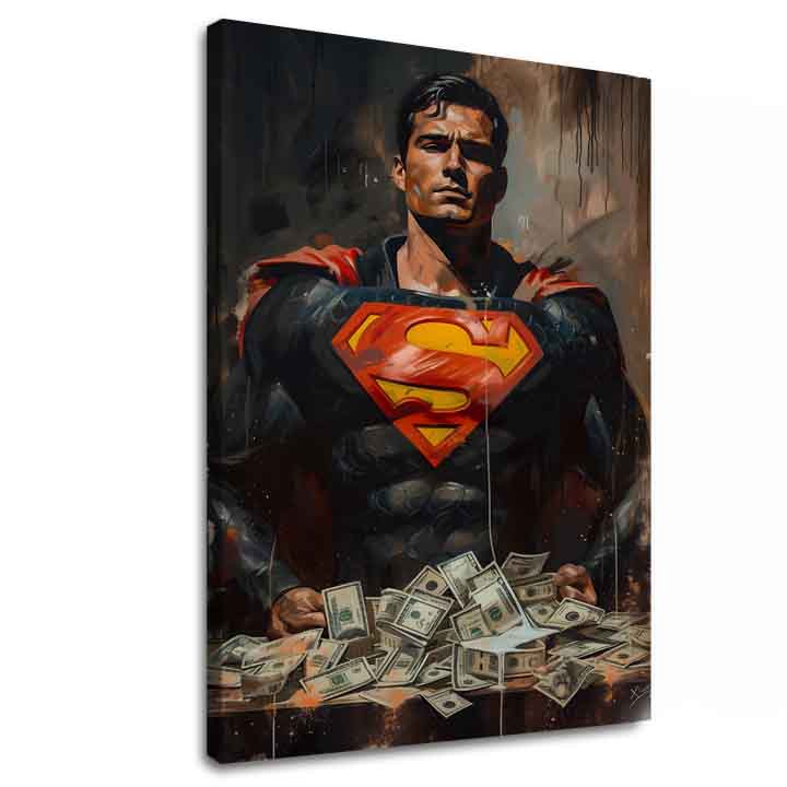 Εικόνα SUPERMAN: Money Man | φινιρισμένο στο χέρι του καλλιτέχνη - εικόνα 2