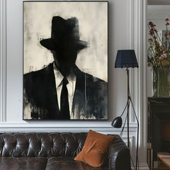 Εικόνα THE FACELESS MOBSTER | φινιρισμένο στο χέρι του καλλιτέχνη