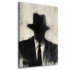 Εικόνα THE FACELESS MOBSTER | φινιρισμένο στο χέρι του καλλιτέχνη - εικόνα 2