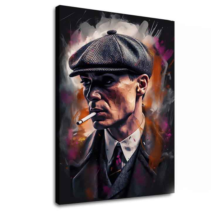 Πίνακας Tommy Shelby: Ο Βασιλιάς των Δρόμων | Ακρυλικές λεπτομέρειες