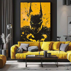 Εικόνα DARK KNIGHT σε καμβά | Ακρυλικό λεπτομέρειες