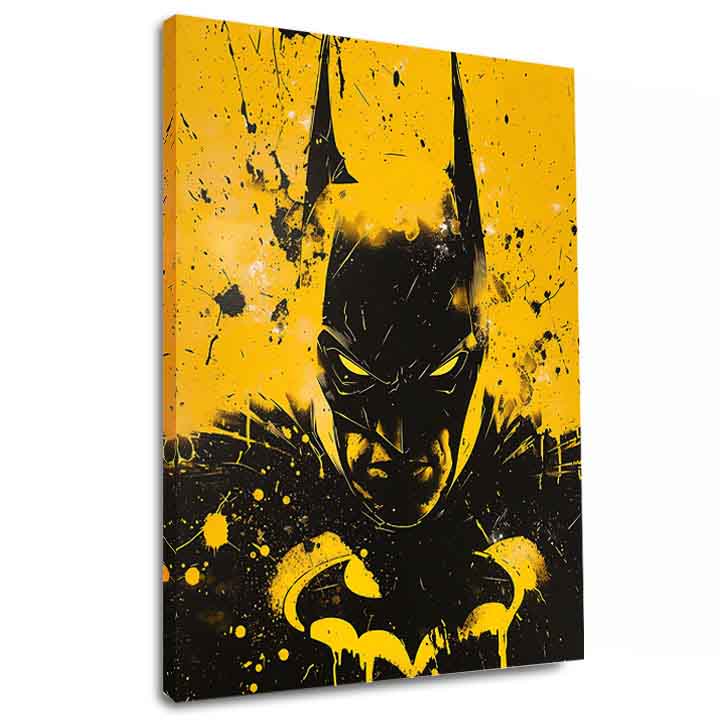 Εικόνα DARK KNIGHT σε καμβά | Ακρυλικό λεπτομέρειες