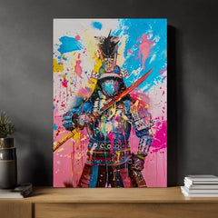 Εικόνα SAMURAI SPIRIT σε καμβά | Ζωγραφισμένη δομή