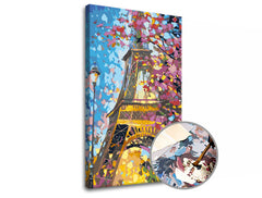 Ζωγραφική με αριθμούς PREMIUM GOLD | Eiffel Tower