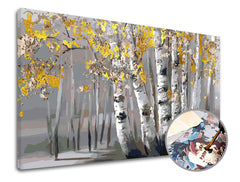 Ζωγραφική με αριθμούς PREMIUM GOLD | Άλσος σημύδων