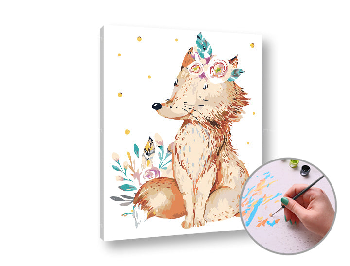 Ζωγραφική με αριθμούς BIG LETTER | χαμηλή δυσκολία