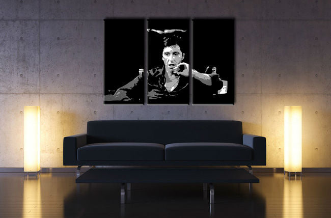Χειροποίητος πίνακας ζωγραφικής POP ART AL PACINO - εικόνα 2
