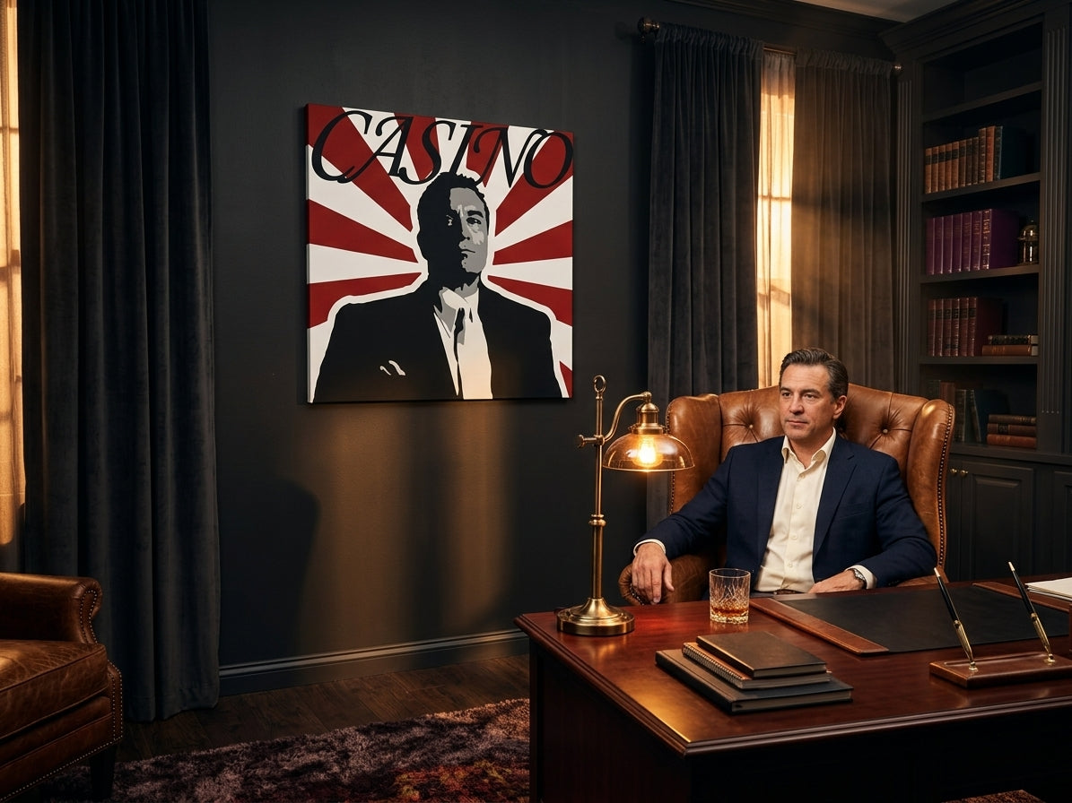 Χειροποίητη ζωγραφική POP Art CASINO 1 μέρος cas - εικόνα 2