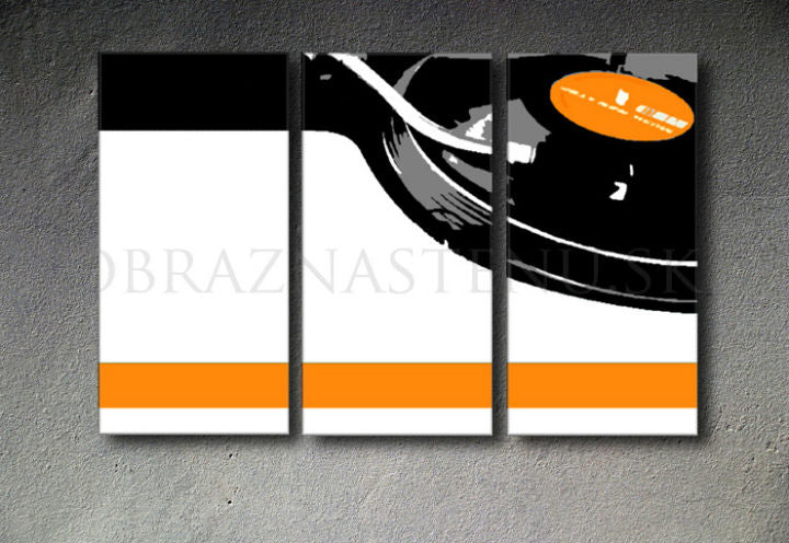 Χειροποίητος πίνακας ζωγραφικής POP ART DJ