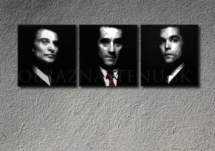 Χειροποίητος πίνακας ζωγραφικής POP ART GOODFELLAS