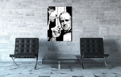 Χειροποίητος πίνακας ζωγραφικής POP ART GODFATHER