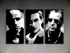 Χειροποίητος πίνακας ζωγραφικής POP ART GODFATHER 120x80 cm