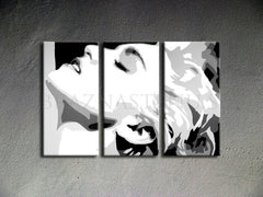 Χειροποίητος πίνακας ζωγραφικής POP ART  MADONNA  120x80 cm