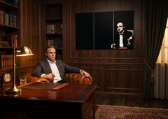 Χειροποίητη ζωγραφική POP Art του Marlon Brando 3 μέρη mb3 - εικόνα 3