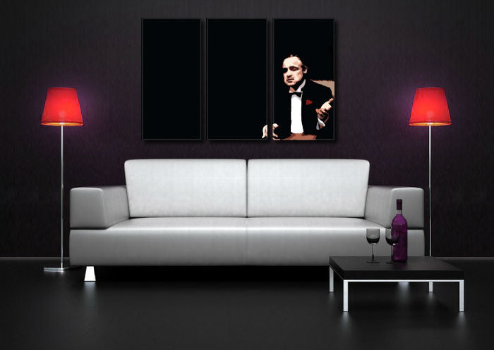 Χειροποίητη ζωγραφική POP Art του Marlon Brando 3 μέρη mb3