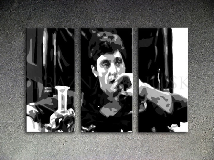Χειροποίητος πίνακας ζωγραφικής POP ART AL PACINO