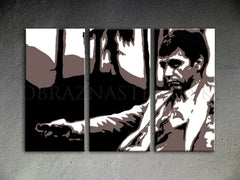 Χειροποίητος πίνακας ζωγραφικής POP ART AL PACINO
