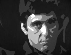 Χειροποίητος πίνακας ζωγραφικής POP ART AL PACINO - εικόνα 3
