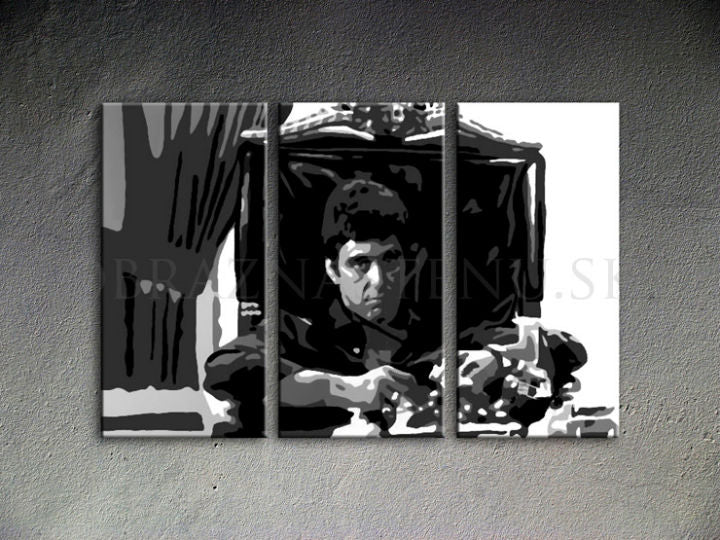 Χειροποίητος πίνακας ζωγραφικής POP ART AL PACINO