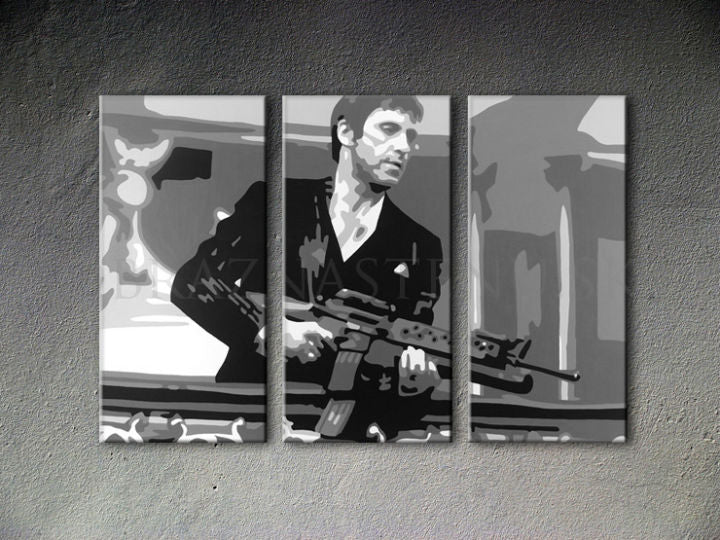 Χειροποίητος πίνακας ζωγραφικής POP ART AL PACINO