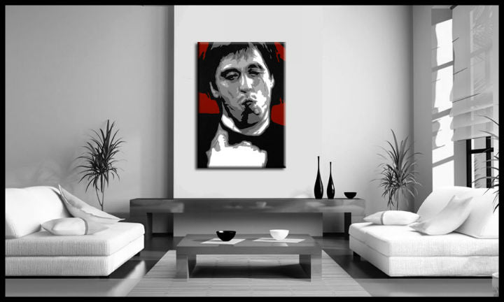 Χειροποίητος πίνακας ζωγραφικής POP ART AL PACINO