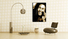 Χειροποίητος πίνακας ζωγραφικής POP ART BOB MARLEY