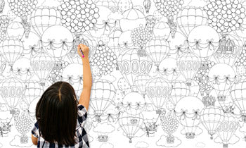 Παιδική ταπετσαρία για ζωγραφική TMDE009