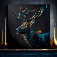 Διακοσμητική ζωγραφική σε καμβά - PREMIUM ART - Peaceful Forest Guardian - εικόνα 3