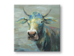 Η εικόνα στον καμβά COW 1 μέρος
