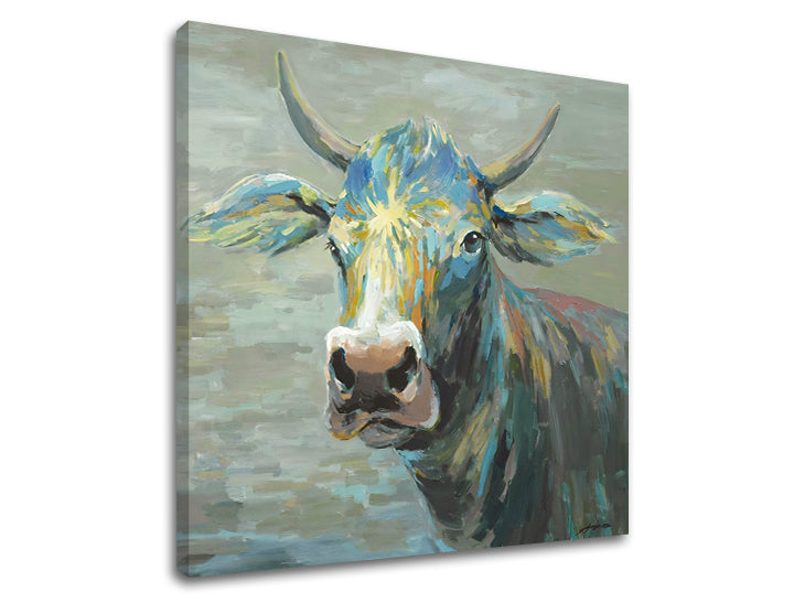 Η εικόνα στον καμβά COW 1 μέρος - εικόνα 6