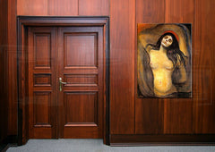 Η εικόνα στον καμβά MADONNA - Edvard Munch - εικόνα 2