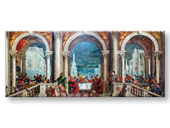 Η εικόνα στον καμβά Paolo Veronese - Christ in the House of Levi - εικόνα 4