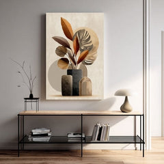 Η εικόνα στον καμβά Rustic Vase - Elegant Motif - εικόνα 4