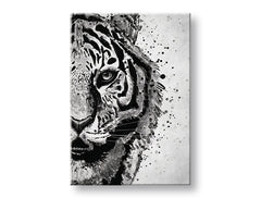 Η εικόνα στον καμβά TIGER 001