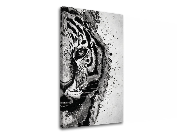 Η εικόνα στον καμβά TIGER 001 - εικόνα 3