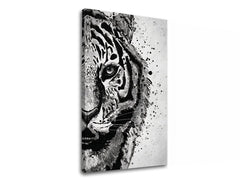 Η εικόνα στον καμβά TIGER 001 - εικόνα 3