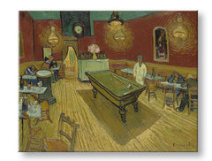 Η εικόνα στον καμβά Vincent van Gogh - Night cafe - εικόνα 4