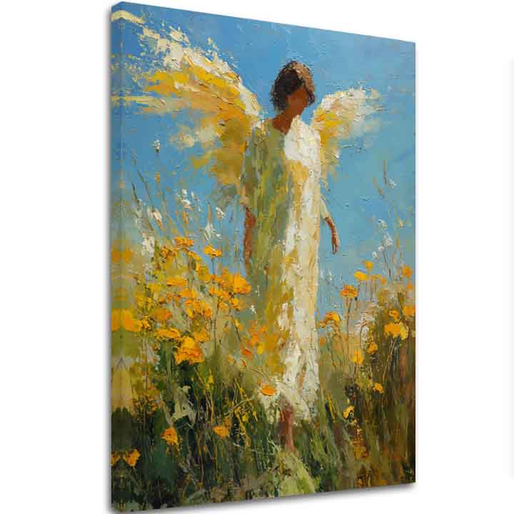 Image of angel Light of Hope | φινιρισμένο στο χέρι του καλλιτέχνη - εικόνα 2