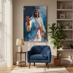 Jesus of Light | φινιρισμένο στο χέρι του καλλιτέχνη - εικόνα 4