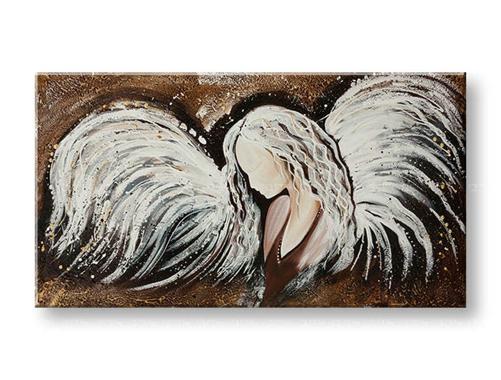 Βαμμένη ταπετσαρία τοίχου ANGEL | διάφορα μεγέθη