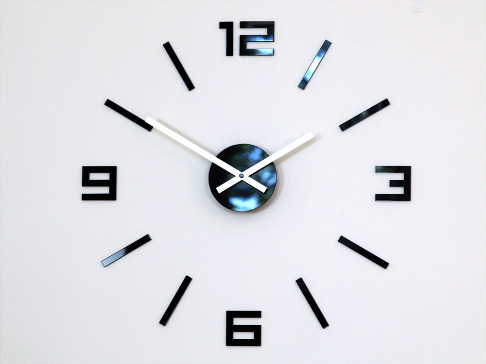 Ρολογια τοιχου ARABIC BLACK - εικόνα 3