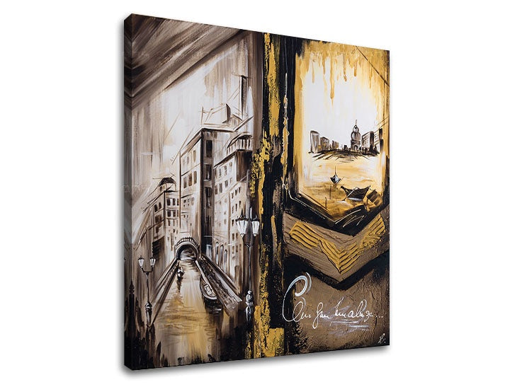 Πίνακες σε καμβά ΠΟΛΕΙΣ - εικόνα 2