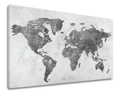 Η εικόνα στον καμβά ΧΑΡΤΗΣ ΤΟΥ ΚΟΣΜΟΥ 1 μέρος XOBCH12288GE1