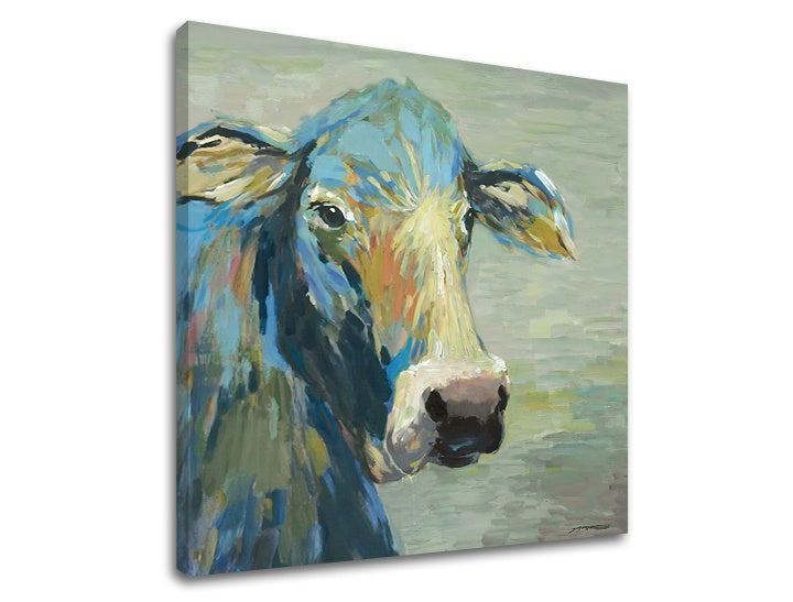 Η εικόνα στον καμβά COW 1 μέρος - εικόνα 2