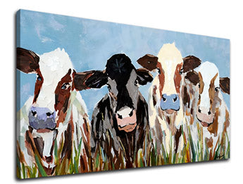 Η εικόνα στον καμβά COWS 1 μέρος XOBCH12497GE1