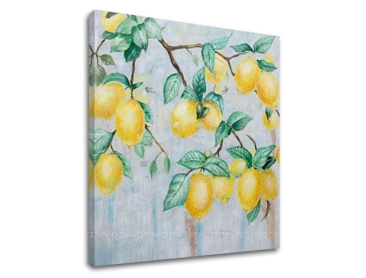 Η εικόνα σε καμβά CITRONS 1 μέρος - εικόνα 2