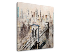 Η εικόνα στον καμβά CITY 1 μέρος XOBCH1885ME1