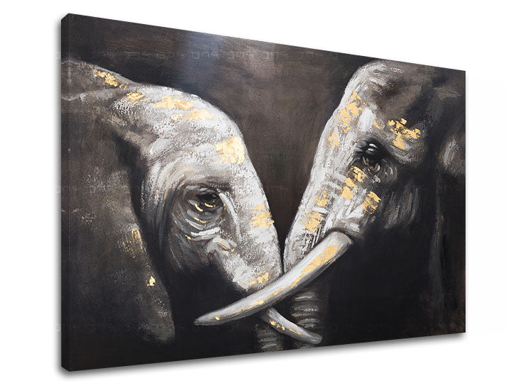 Εκτύπωση σε καμβά ELEPHANTS | διάφορα μεγέθη