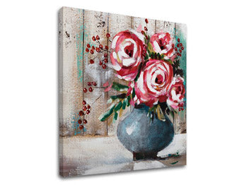 Η εικόνα στον καμβά FLOWERS 1 μέρος XOBCHFL005